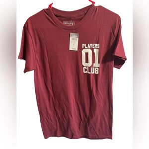 Men's Red Players Club Tee